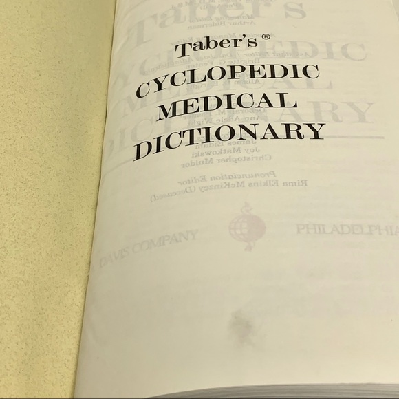 CYCLOPEDIC MEDICAL DICTIONARY Volume #20 Hardback - Picture 7 of 8